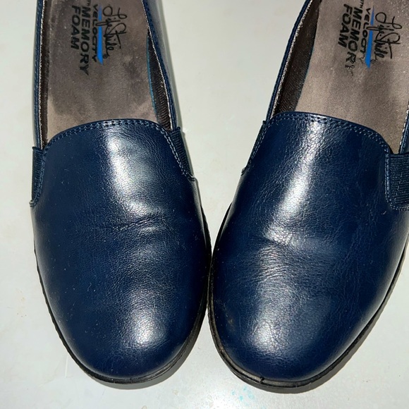 Life-Stride Navy Slip-ons - Picture 3 of 5